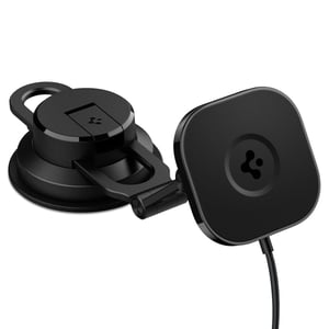 Spigen OneTap Pro 3 Smartfon Czarny Bezprzewodowe ładowanie Szybkie ładowanie Automatyczna