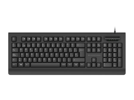 Conceptronic KAYNE01ES klawiatura Biuro USB QWERTY Hiszpański Czarny