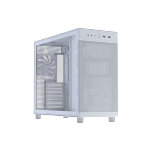 ASUS PRIME AP303 TG White Midi Tower Biały