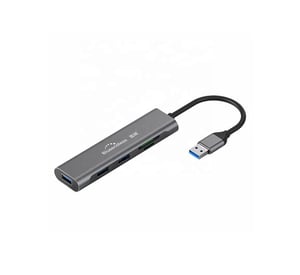 Extra Digital CA913473 huby i koncentratory USB 3.2 Gen 1 (3.1 Gen 1) Type-A 5000 Mbit/s Szary
