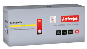Activejet Toner ATK-5240YN (zamiennik Kyocera TK-5240Y; Supreme; 3000 stron; żółty)