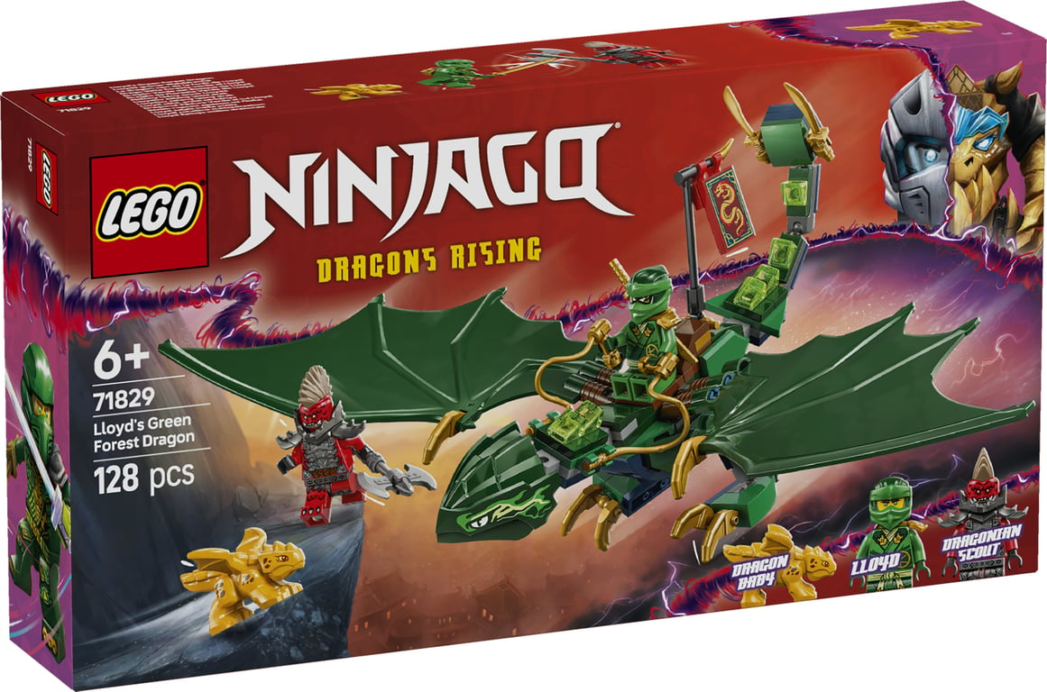 LEGO NINJAGO Zielony leśny smok Lloyda