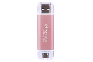 Transcend ESD310 1 TB USB Typ A auf USB Typ C 3.2 Gen 2 (3.1 Gen 2) Rosa
