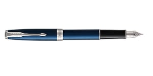 Parker Sonnet Füllfederhalter Schwarz, Blau, Silber 1 Stück