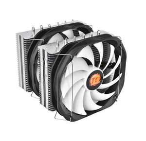 Thermaltake Frio Extreme Silent 14 Dual Procesor Chlodnica/wentylator 14 cm Czarny, Metaliczny