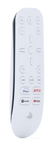 Sony P5AEACSNY80112 fjärrkontroll, infraröd, spelkonsol, TV. Tryck på knapparna