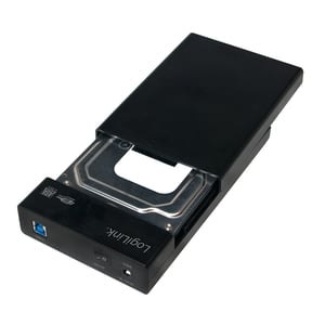 LogiLink UA0276 obudowa do dysków twardych Obudowa HDD Czarny 3.5"