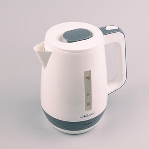 Feel Maestro MR033 weißer Wasserkocher 1,7 l 2200 W Grau, Weiß