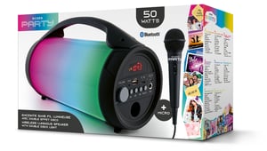 Bigben Interactive PARTYBTLITE bärbar högtalare / festhögtalare Svart 50 W