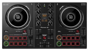 Pioneer DDJ-200 programstyrd DJ-kontroller, 2 kanaler. Svart