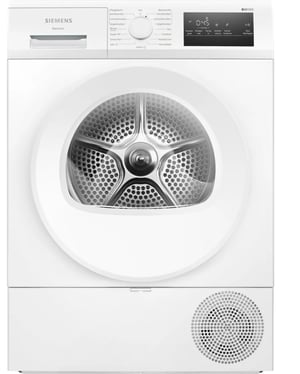 Siemens iQ300 WT45HVA4 Front-Loading Freestanding Clothes Dryer, 8 kg, White