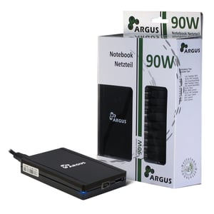 Inter-Tech Argus USN90-UCB adapter zasilający/ inwentor Uniwersalne 90 W Czarny