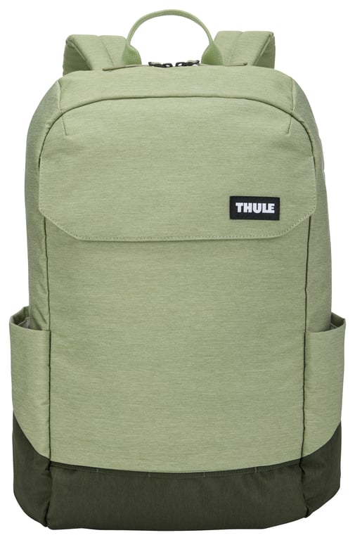 Thule Lithos TLBP216 - Quiet green plecak Plecak turystyczny Zielony Poliester