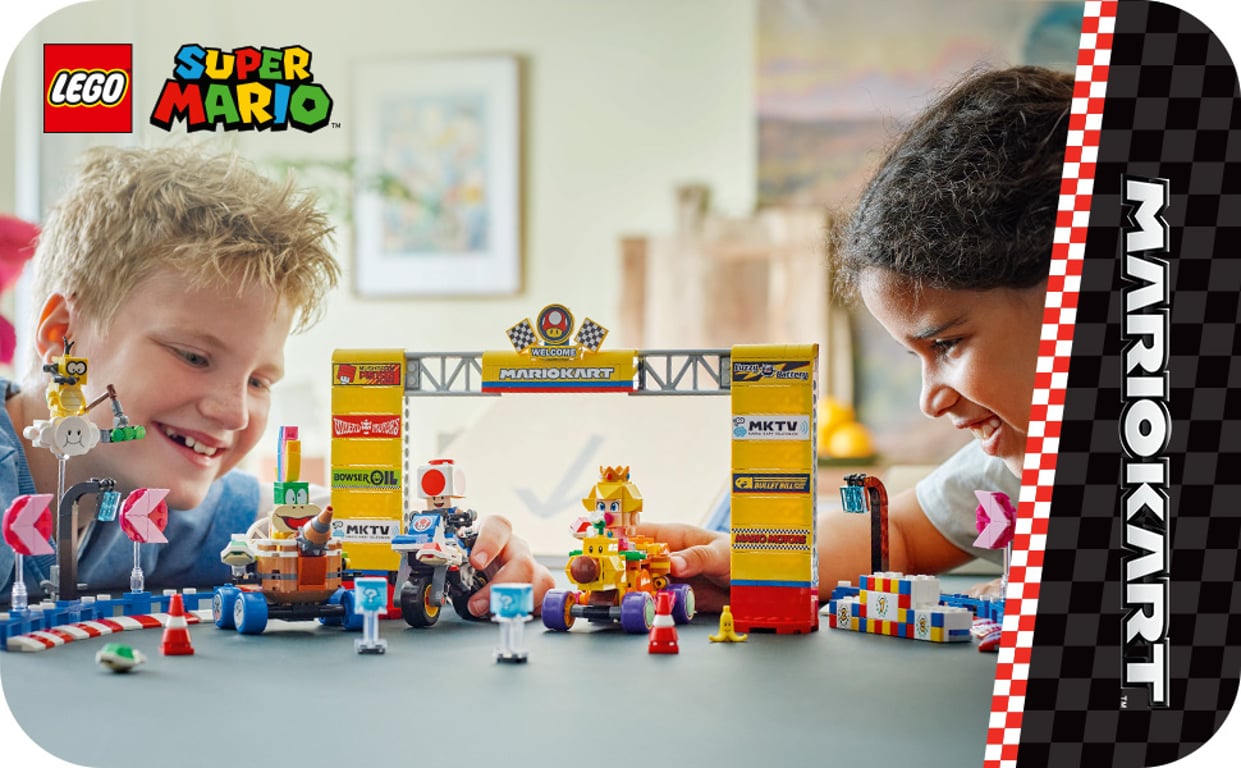 LEGO Super Mario Mario Kart™ – Zestaw Baby Peach i Grand Prix
