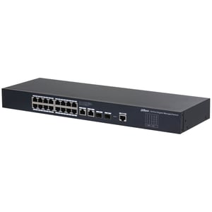 Dahua Technology SG4020 Zarządzany L2 Gigabit Ethernet (10/100/1000) 1U Czarny