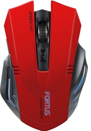 SPEEDLINK Fortus Gaming Mouse (Right-Handed) RF Wireless Optical 2400 DPI