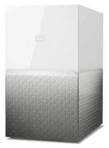 Western Digital My Cloud Home Duo 4 TB Personal Cloud Storage Wired LAN Gray