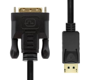 ProXtend DisplayPort 1.2 auf DVI-D 18+1 3M Schwarz