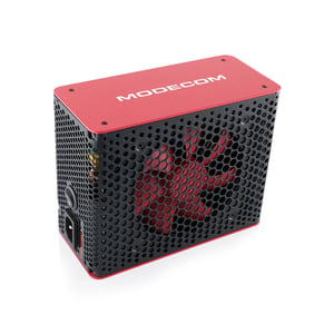 Modecom ZAS-MC85-SM-650-ATX-VOLCANO moduł zasilaczy 650 W 20+4 pin ATX Czarny, Czerwony