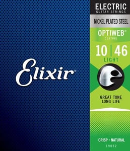 Elixir Strings 19052 strängar för musikinstrument Elektrisk ström 6 st. Stål Gitarr