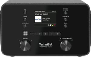 TechniSat DigitRadio 550 IR Personlig digital radio, svart
