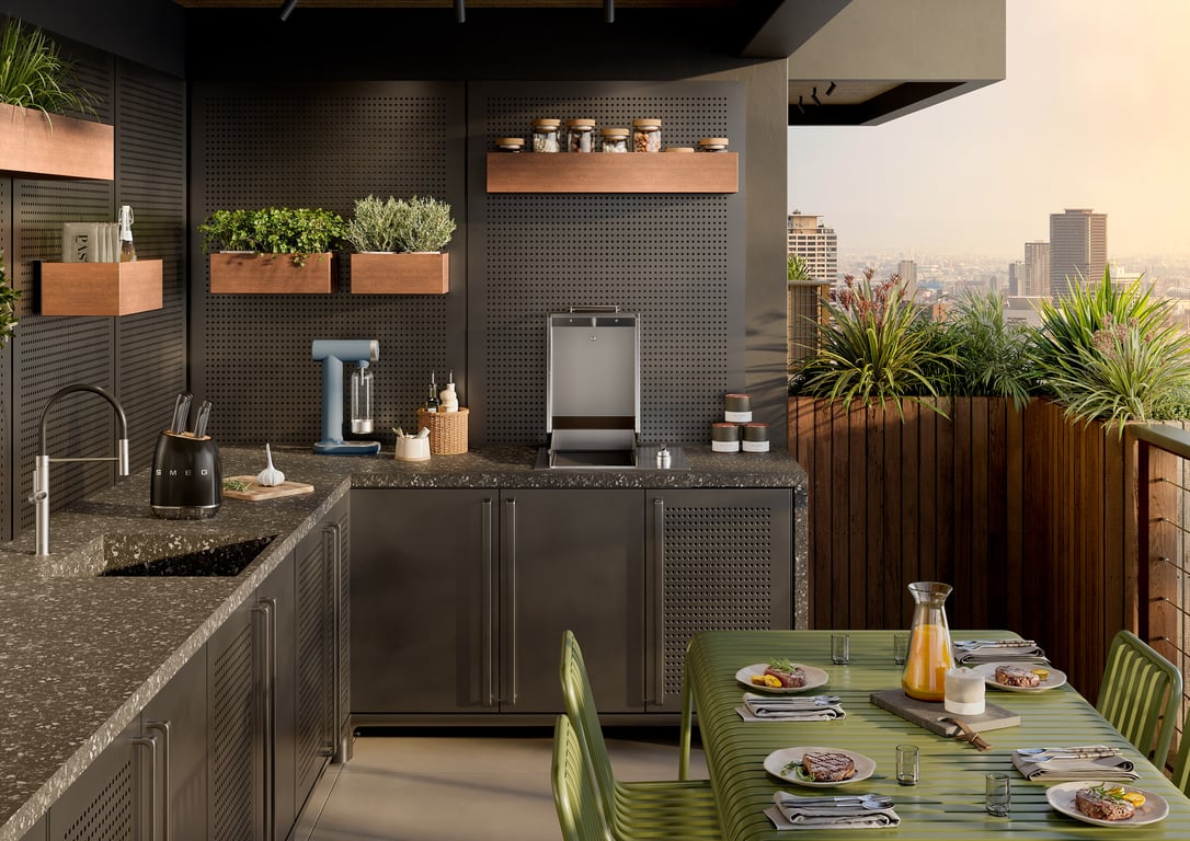 Smeg SKC01SBM saturator Plastik Niebieski