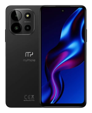 myPhone N23 5G smartfon 16,7 cm (6.56") Dual SIM Android 13 USB Type-C 6 GB 128 GB 5000 mAh Czarny