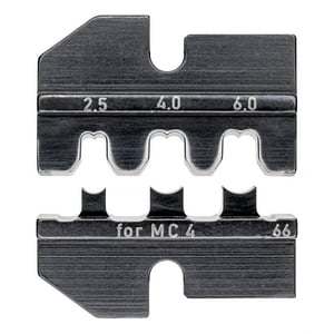 Knipex 97 49 66 Cable Crimping Accessory, Crimping Head, 2 pcs.