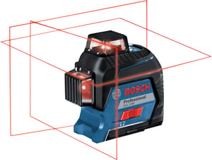 Bosch GLL 3-80 Professional Line Leveler, 30 m, 630–650 nm (< 10 mW)