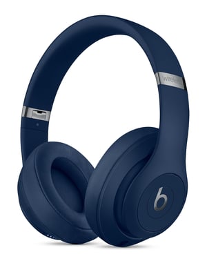 Beats by Dr. Dre Beats Studio3 Hörlurar, trådbundna och trådlösa, huvudband, samtal/musik, Micro-USB, Bluetooth, blå