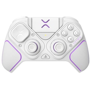 PDP 052-002-WH kontroler gier Fioletowy, Biały RF/USB Gamepad Analogowa/Cyfrowa PC, PlayStation 4, PlayStation 5