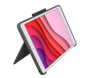 Logitech Combo Touch QWERTY Skandynawia Smart Connector Grafitowy