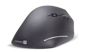 Connect IT CMO-2510-BK myszka Medyczna Po prawej stronie Bluetooth Optyczny 1600 DPI