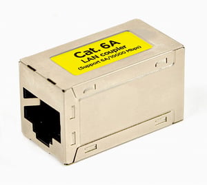 Gembird NCA-LC6S-01 przejściówka do kabli RJ-45 Beżowy