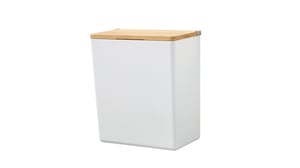 TESA BABOO Beige, vit plastförvaring för badrummet