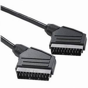 PremiumCord Scart-Scart 2 m M/M-kabel SCART SCART (21-polig) Svart