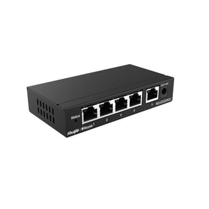 Ruijie Networks RG-ES205GC przełącznik sieciowy Zarządzany L2 Gigabit Ethernet (10/100/1000) Czarny