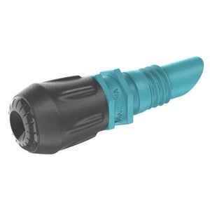 Gardena 13323-20 Drip Irrigator, Black, End-Mounted