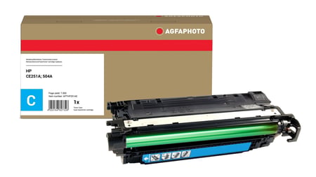 AgfaPhoto APTHP251AE kaseta z tonerem 1 szt. Zamiennik Cyjan