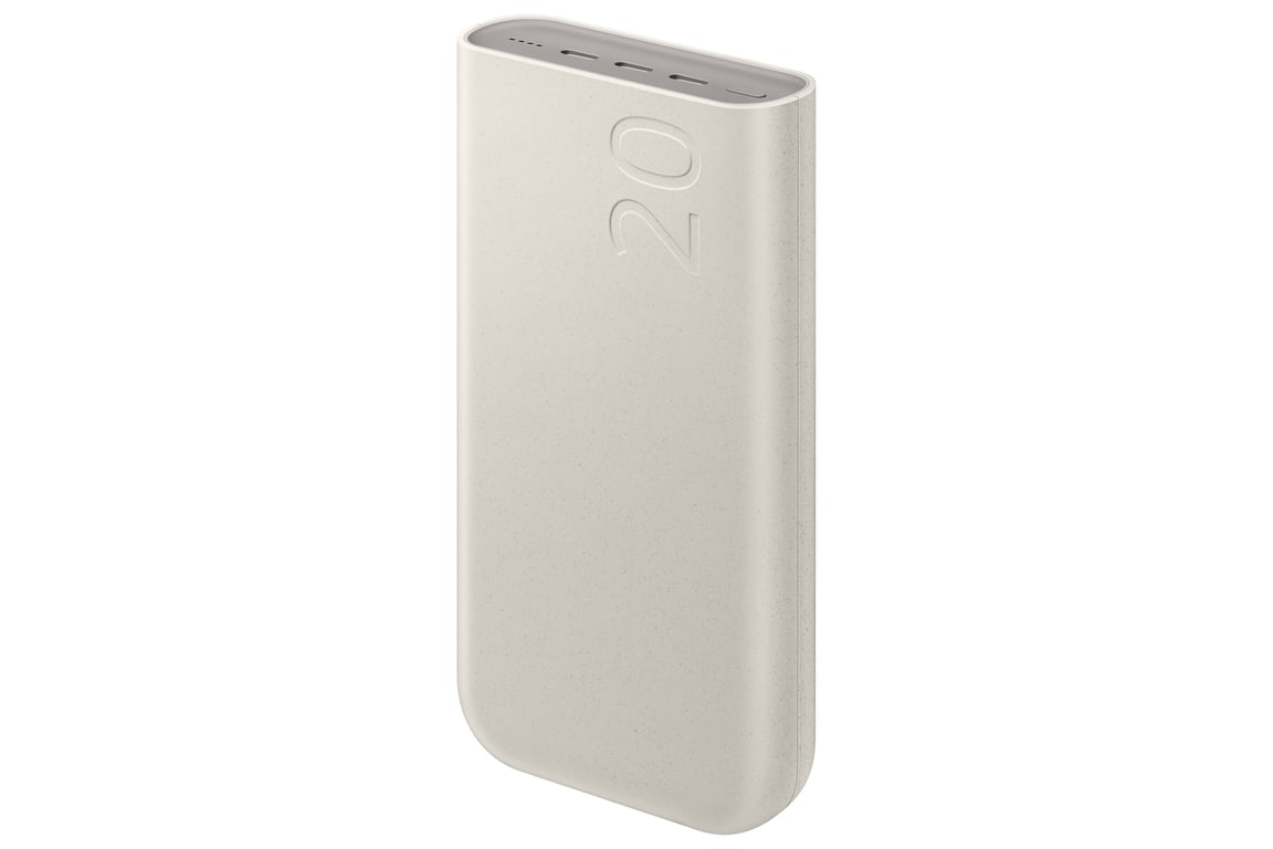фото Зовнішній акумулятор (павербанк) Samsung 20000 mAh 45W Beige (EB-P4520XU)