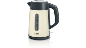 Bosch TWK4P437 Wasserkocher 1,7 l, 2400 W, Beige, Schwarz