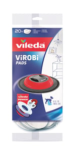 Vileda 150490 Zubehör/Verbrauchsmaterial für Staubsauger Mopp-Auflage Roboterstaubsauger