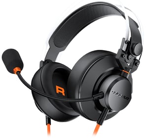 COUGAR CGR-P53O-550 hörlurar/headset, trådbundet, huvudband, gaming, svart, orange