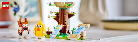 LEGO Iconic Wiosenny plac zabaw dla zwierzątek