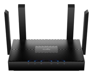 Cudy WR3000 router bezprzewodowy Gigabit Ethernet Dual-band (2.4 GHz/5 GHz) Czarny