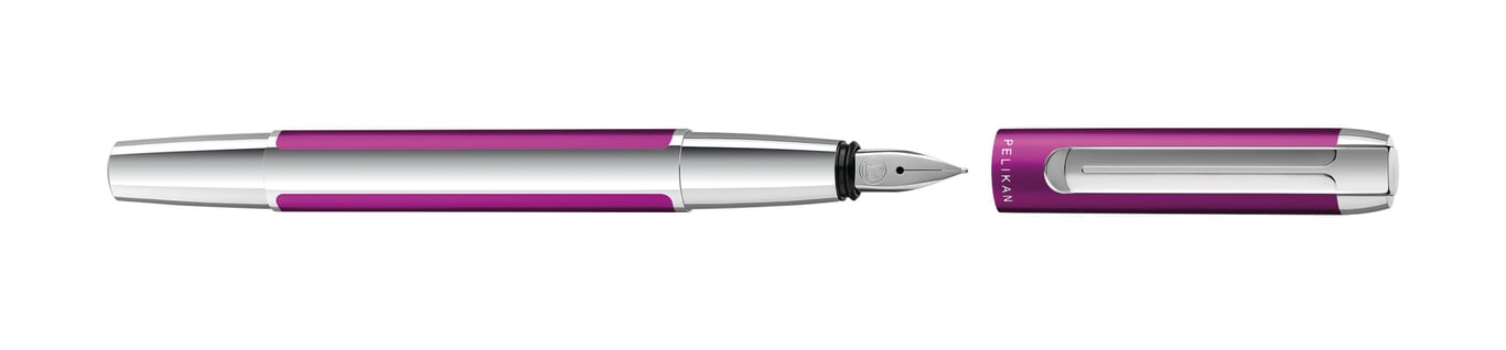 Pelikan 823784 wieczne pióro System napełniania tłoczkiem Fioletowy 1 szt.