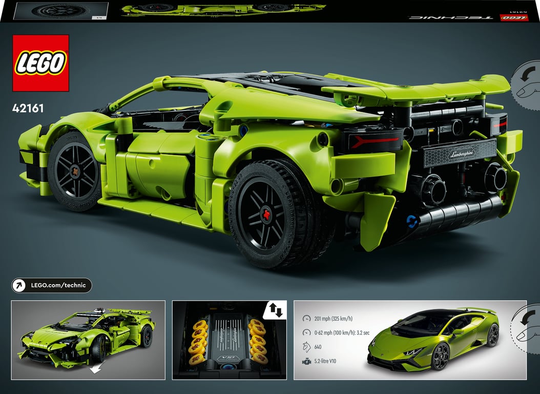 фото Авто-конструктор LEGO Technic Lamborghini Huracan Tecnica (42161)