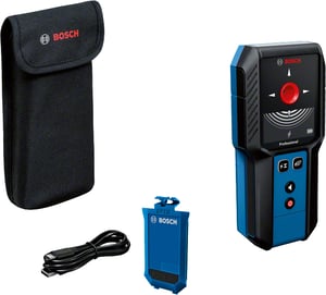 Bosch GMS 120-27 Digital Multidecoder: Power cord, Metal, Non-ferrous metals, Wood