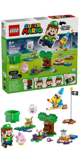 LEGO Super Mario Przygody z interaktywną figurką ® Luigi™