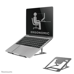 Neomounts NSLS085GREY Laptop-Ständer Notebook-Halterung Grau 43,2 cm (17")